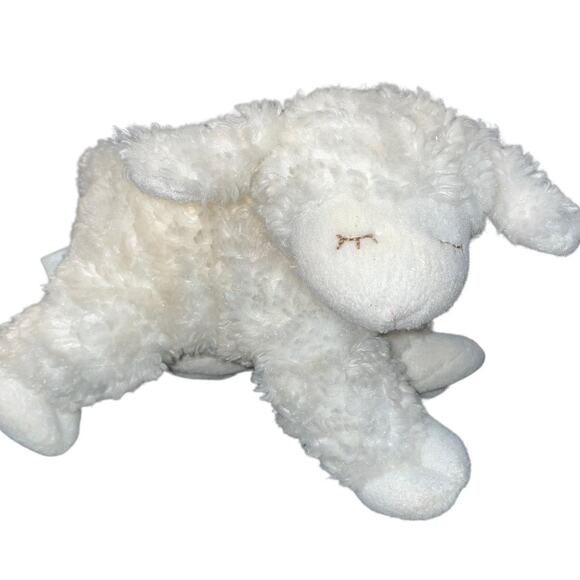 Gund Plush Lamb Winky Stuffed Animal Rattle Nursery Decor Shower Baby Gift 9” - Picture 10 of 11